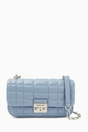 Small Tribeca Shoulder Bag in Quilted Leather