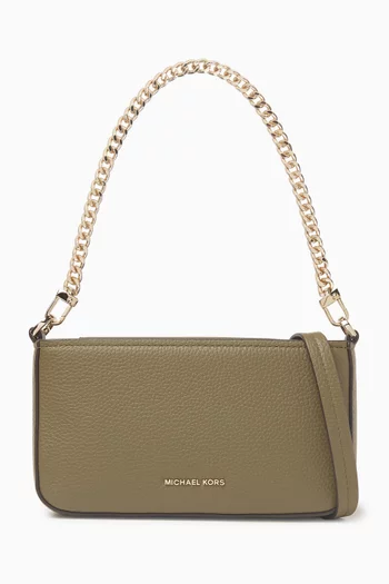 Small Crossbody Bag in Grained Leather