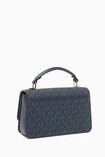 Delancey Logo Satchel Bag in Canvas