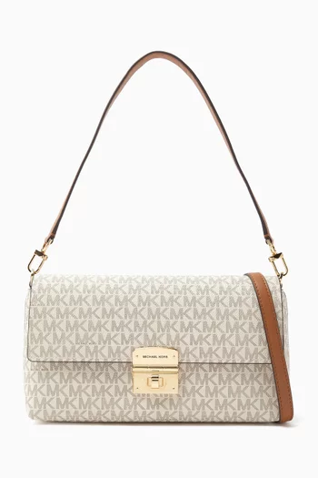 Addie Crossbody Bag in Logo-canvas
