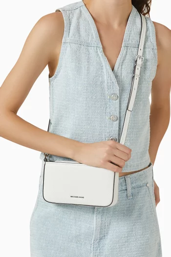 Small Crossbody Bag in Grained Leather