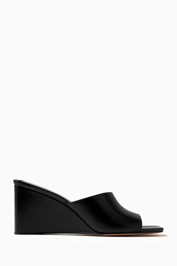 Merriam Wedges in Leather