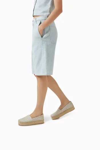 Lynn Espadrilles in Logo Canvas