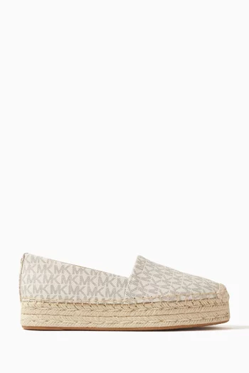 Lynn Espadrilles in Logo Canvas