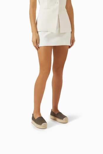 Lynn Espadrilles in Logo Canvas