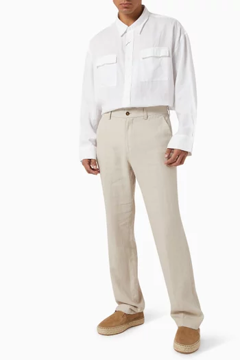 Oversized Shirt in Linen