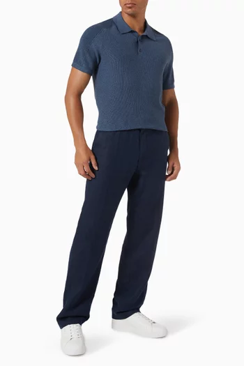 Finn Straight-fit Pants in Linen