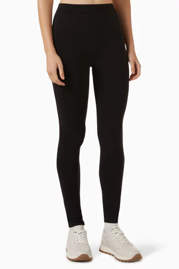 Leggings in Cupro