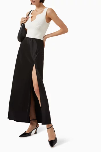 Rylie Sweater Tank Top in Cotton-blend