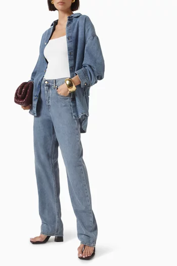 Gale Relaxed-fit Jeans in Tencel Denim