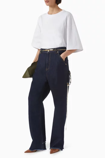 Lisa Loose-fit Carpenter Jeans in Denim