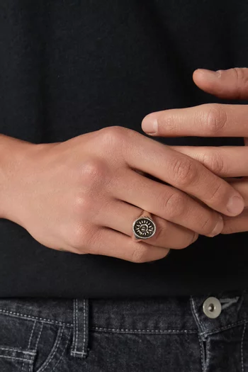 Midnight Signet Ring