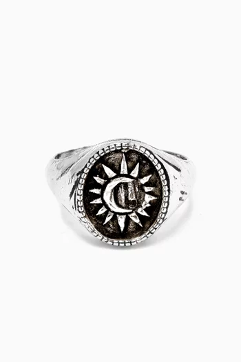Midnight Signet Ring