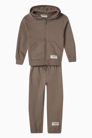 Relaxed Sweatpants in Organic Cotton-blend