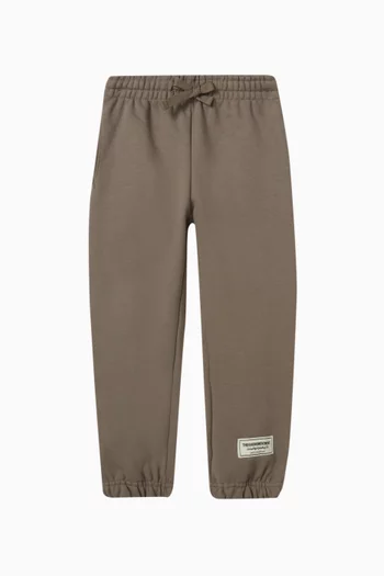 Relaxed Sweatpants in Organic Cotton-blend