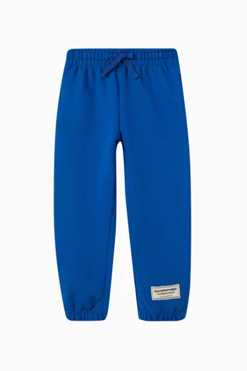 Relaxed Sweatpants in Organic Cotton-blend