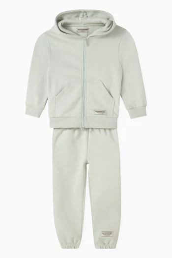 Relaxed Sweatpants in Organic Cotton-blend