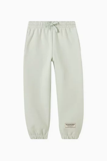 Relaxed Sweatpants in Organic Cotton-blend