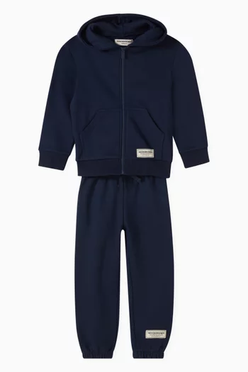 Relaxed Sweatpants in Organic Cotton-blend