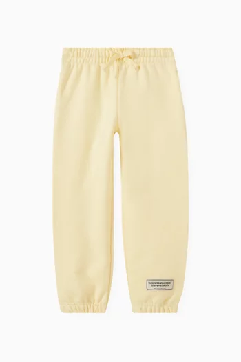 Relaxed Sweatpants in Organic Cotton-blend