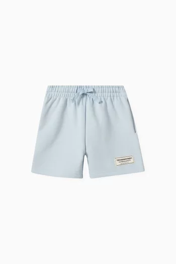 Relaxed Shorts in Organic Cotton-blend