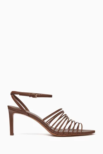 80 Cage Sandals in Leather