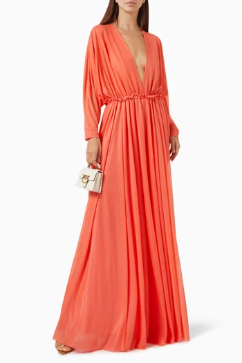Crocerie Maxi Dress in Jersey