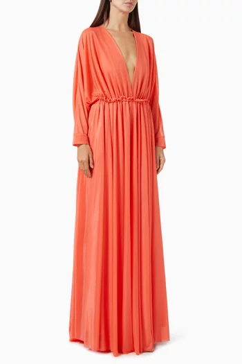 Crocerie Maxi Dress in Jersey