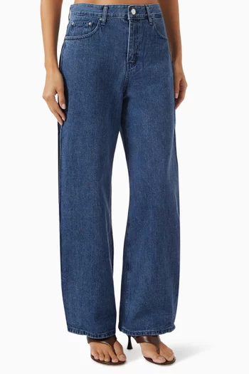 60 Inverted Wide-leg Jeans in Denim