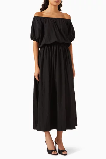 Cascade Maxi Dress in Rayon Blend