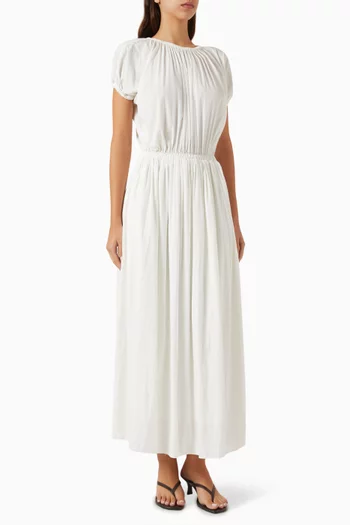 Cascade Maxi Dress in Rayon Blend