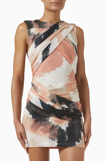Avni Mini Dress in Mesh