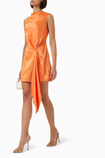 Alyssa Mini Dress in Satin