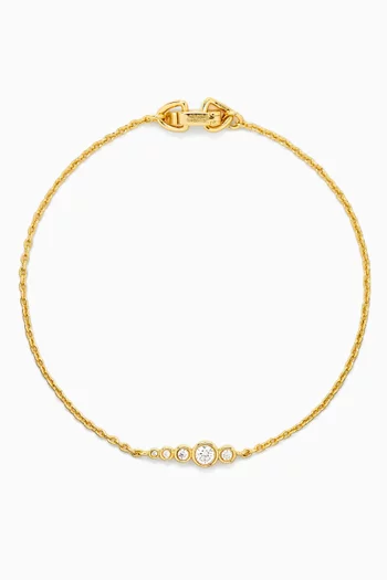 Ottilia Bracelet in 18kt Gold-plated Sterling Silver