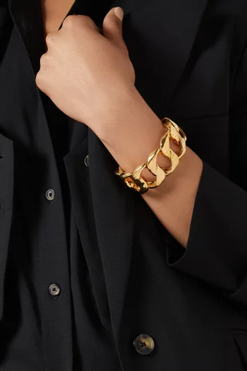 1980s Vintage Chain Link Cuff