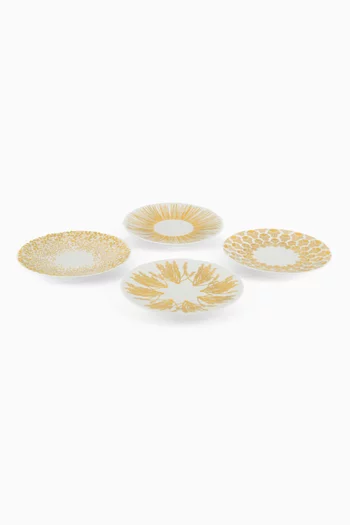 x Razan Alazzouni Tamrah Dessert Plates, Set of 4