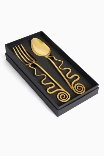 Spirale Serving Set - 2 Pieces