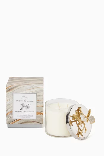 Butterfly Ginkgo Candle