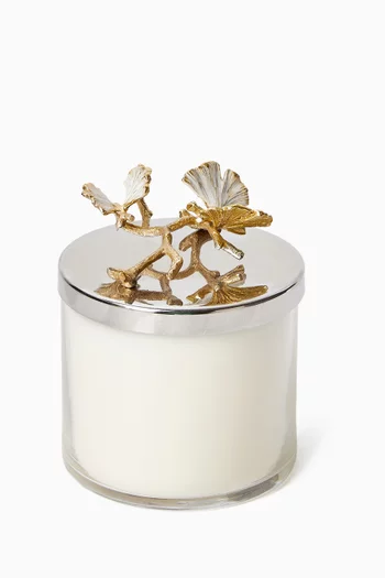 Butterfly Ginkgo Candle