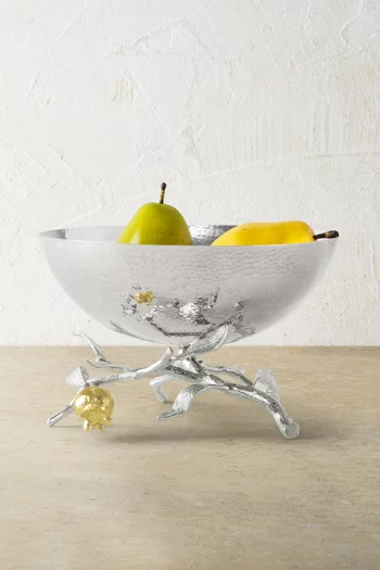 وعاء صغير مزين برمان