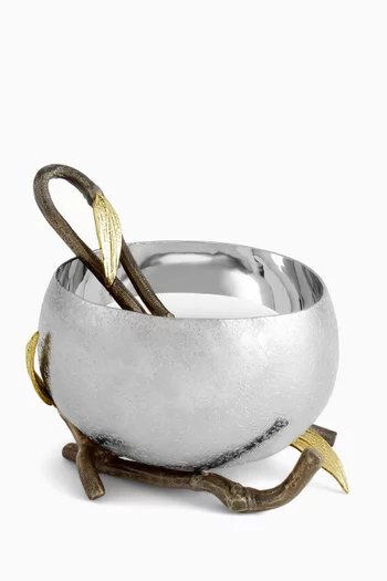 Zen Garden Nut Bowl with Spoon