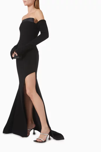 Strapless Maxi Dress