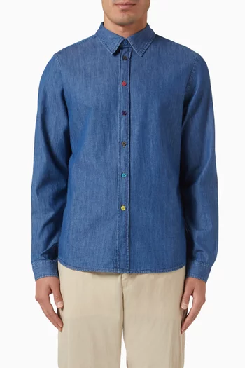 Tailored Shirt in Denim