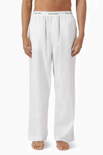 Pyjama Pants in Cotton Poplin