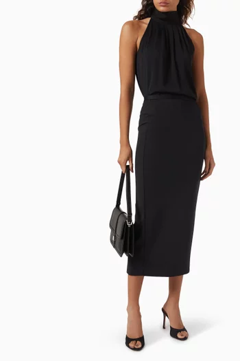 Charme Midi Skirt in Jersey