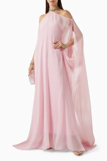 Sza Sza Crystal Kaftan in Silk