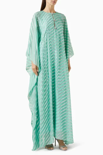 Carthage Crystal Kaftan in Crepe