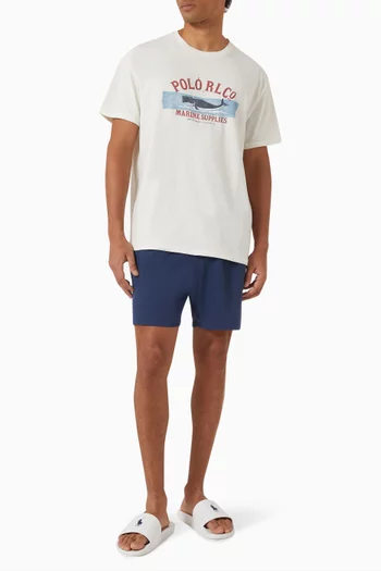 Logo-print T-shirt in Cotton