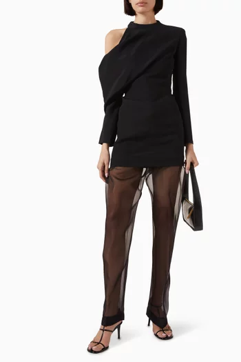Trenton Pants in Silk Organza