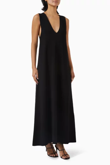 Keran Maxi Dress in Viscose Blend